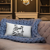 SEMPLE Band Decorative Pillow Stick Man Logo