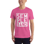 SEMPLE Band Stacked Letters T-Shirt Assorted Colors