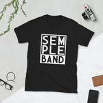 SEMPLE Band Stacked Letters T-Shirt